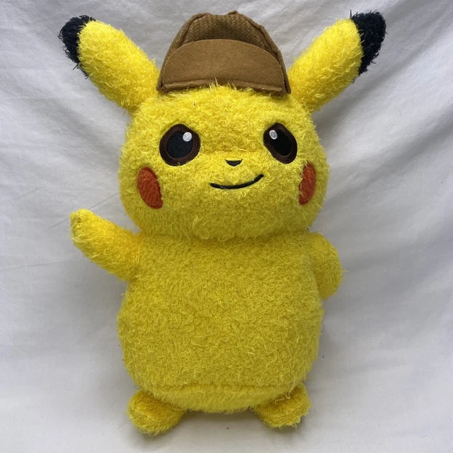 POKEMON DETECTIVE PIKACHU 12” Plush Stuffed Toy Animal Anime 12.00