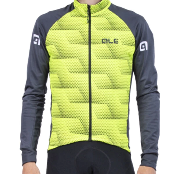 Alè giubbino ciclismo SHARP termico e antivento elastico siliconato al fondo
