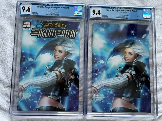 War Of Realms: NEW AGENTS OF ATLAS 1 Marvel 2019 CGC 9.4 9.6  JeeHyung Lee