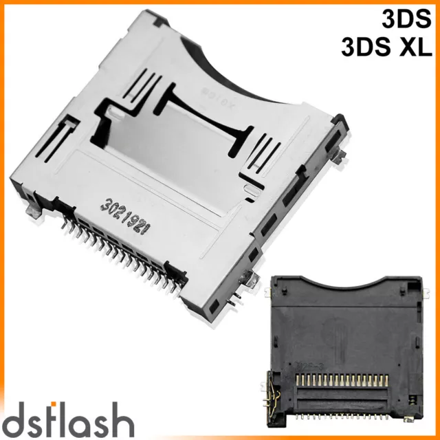 Lector Cartuchos Nintendo 3DS / 3DS XL Repuesto Socket Slot-1 Reparacion Juegos