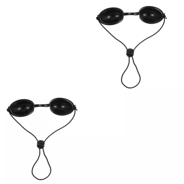 2 Pc Laser Eye Mask Adjustable Safety Goggle Sun-shading