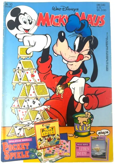 Walt Disneys Micky Maus Heft 10/92 vom 27.02.1992 Ehapa