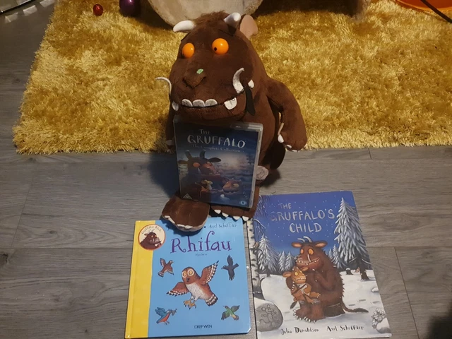 THE GRUFFALO LARGE Plush Toy 2 x Books plus DVD £15.00 - PicClick UK