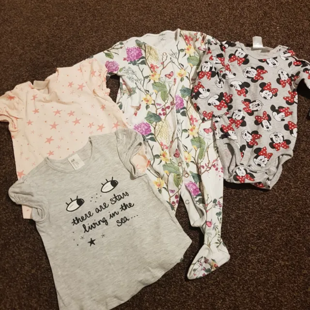 Baby Girls Bundle Of Clothes Age 6-9 Months  NEXT H&M