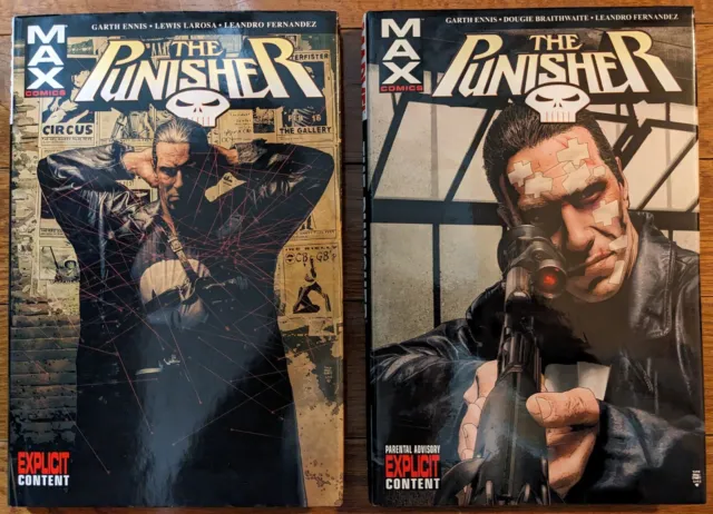 Punisher MAX (2004) Collection Vol 1-10 Garth Ennis HC & TPB