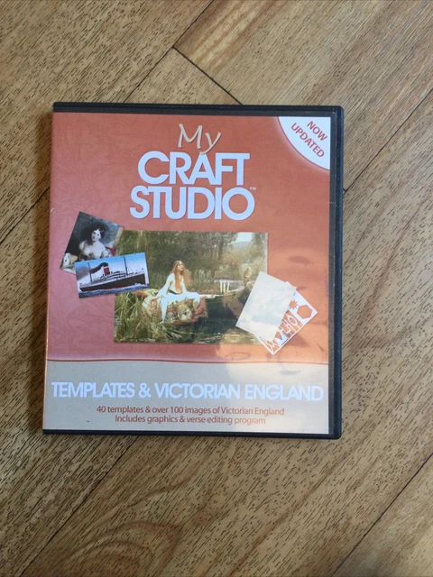 My Craft Studio - Plantillas y papel para hacer tarjetas en CD-ROM de la Inglaterra victoriana