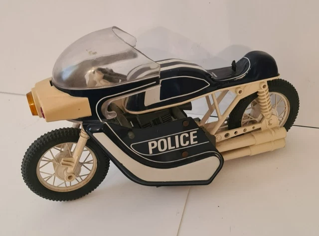 Cabriolet Police FJ France - Jouet à Friction En Tôle - Vintage Années 50/60 - Fonctionne