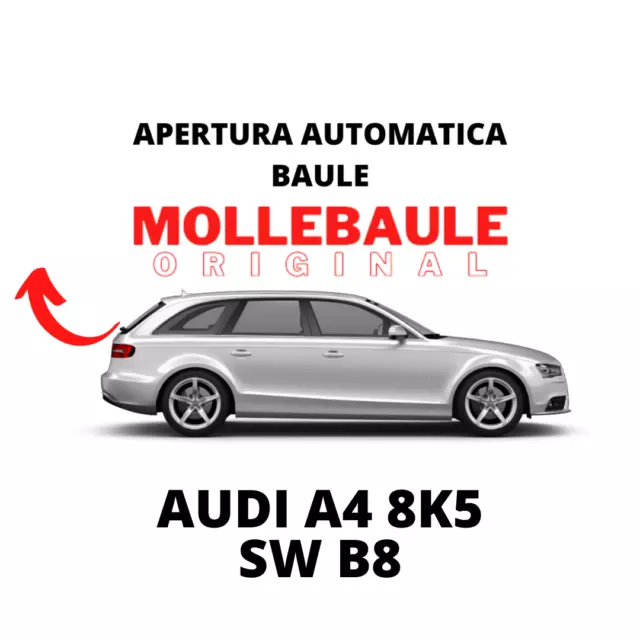 Mollebaule Springs Automatic Opening Lift Trunk Boot Kit Audi A4 B8 8K5 Sw