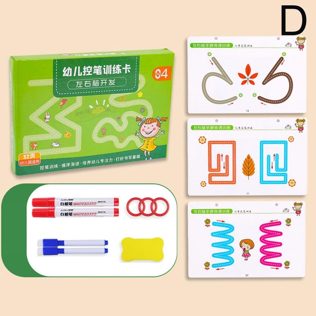 D Magical Tracing Workbook , Letter Tracing Practice 2023 Workbook Gift Lot W2