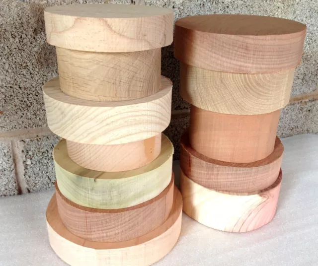 Woodturning Bowl Turning Blanks - 10kg Sack Full Hardwood Mixed Timber Selection 2