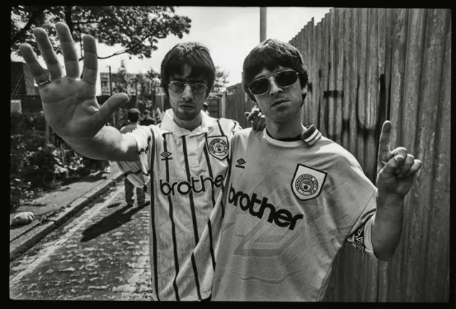 Oasis Liam Noel Gallagher Man City Poster Print  Wall Art Picture Size A3