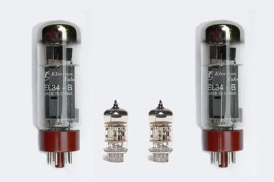 Ampeg EL84 Paire 12AX7/ECC83 X 2 tube électronique Kit Pour Ampeg Diamant Bleu J-12T 