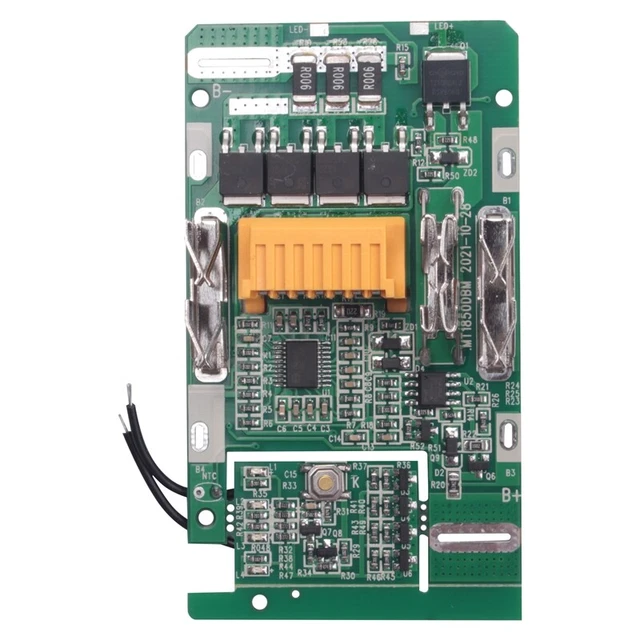 Placa de carga de PCB batería de iones de litio BL1830 para herramientas de 18 V BL1815 BL18 T1D5