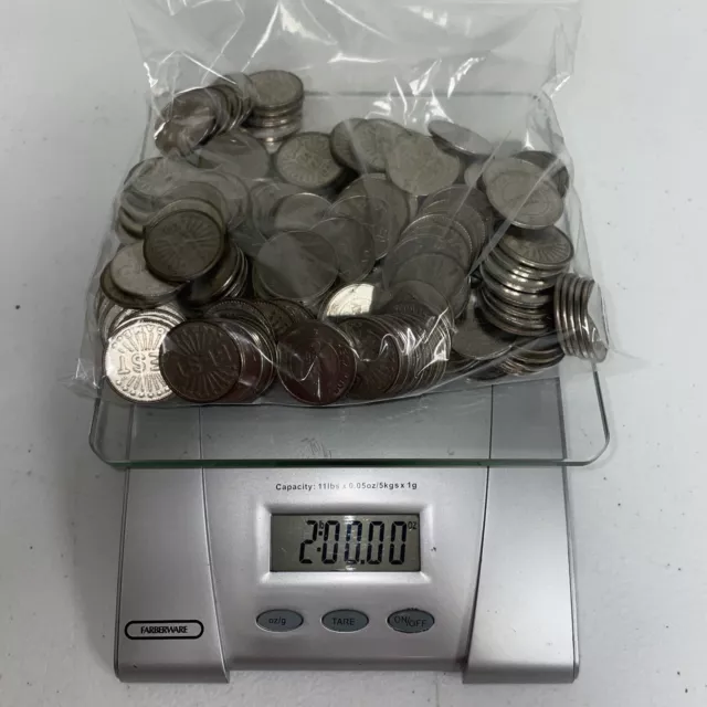 Pachislo Japanese Slot Machine Tokens Daiwas Sumiyoshi Mixed Coin Lot Two Pounds
