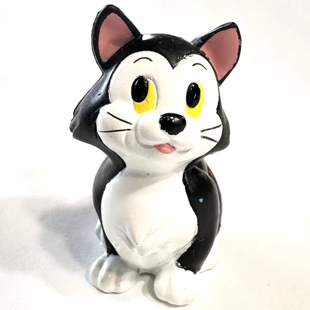 DISNEY PINOCCHIO FIGARO the Cat PVC Figurine Cake Topper Toy 1.75