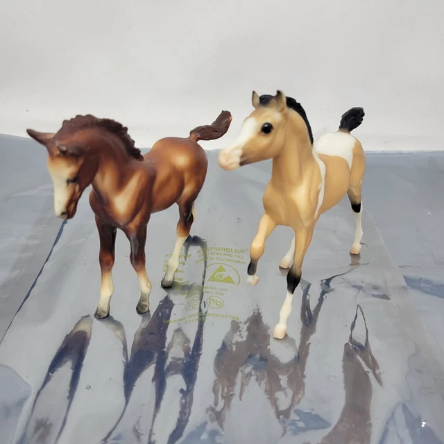 VTG Breyer Classic Arabian Chestnut Foal Lot 4000 and 1 Other h18001