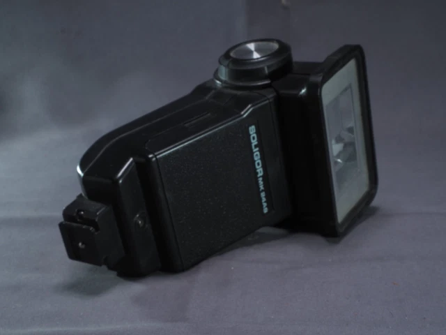 Soligor MK 24AS Flash Universal Hot Shoe MK24AS CAMERA ELECTRONIC working tested
