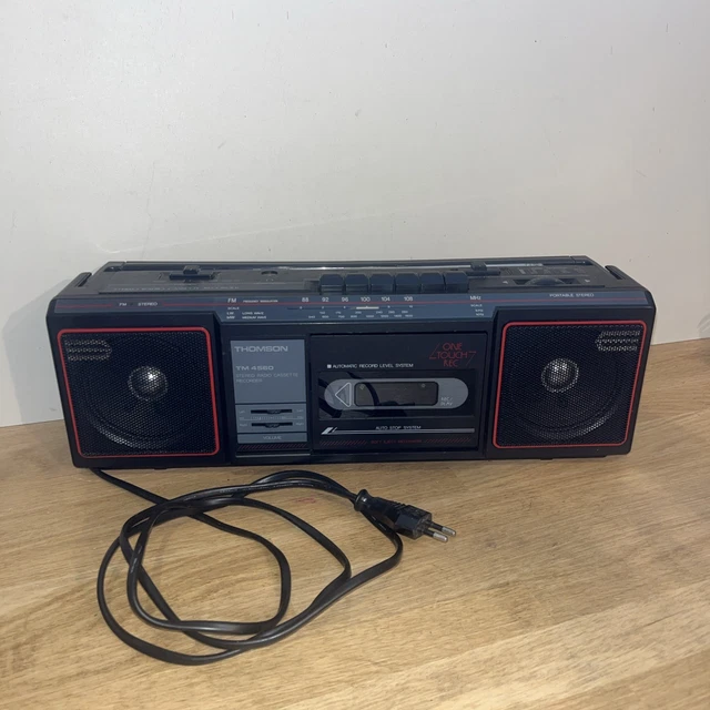 VINTAGE RADIO CASSETTE thomson TM4700 EXTRA BOOST XB en très bon état EUR 25,00 - FR
