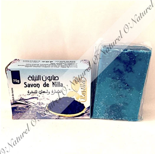 Savon à la Poudre de Nila 75g Nila Powder Soap, Jabon en Polvo Nila