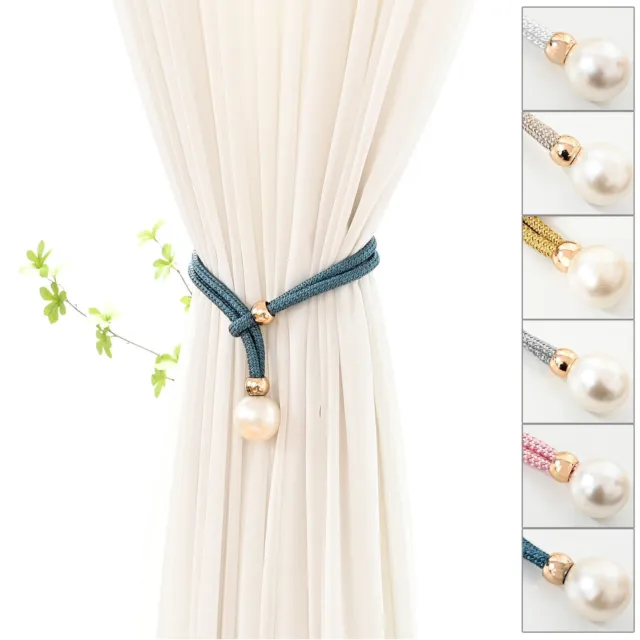 Tie Back Rope Tiebacks Windows Curtain Decor Bedroom Curtain Oriental Pearl Pair