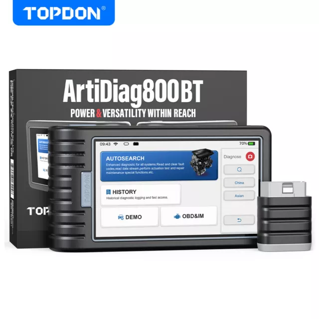 TOPDON AD800 BT Dispositivo diagnostico OBD2 professionale Scanner Bluetooth KFZ