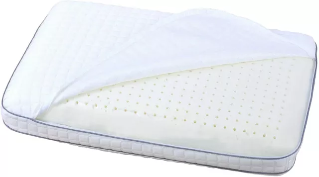 Contour Gusset Memory Foam Soft Quilted Cool Pillow Hypoallergenic King Queen 3