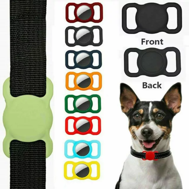 Pet Case Silicone for Apple Airtag Air Tag Tracker Loop Cover Dog Cat Collar