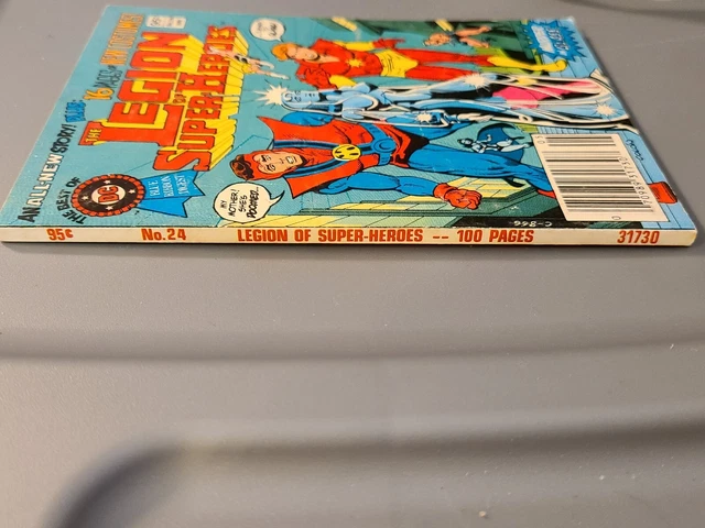 Best Of Dc Blue Ribbon Digest #24, Legion Of Superheroes 1982 Very Good Conditio 3