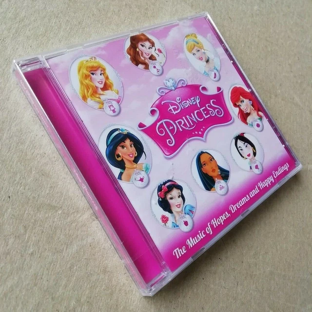 CD PRINCESS WALT DISNEY + colouring book principesse SIGILLATO Sealed ...