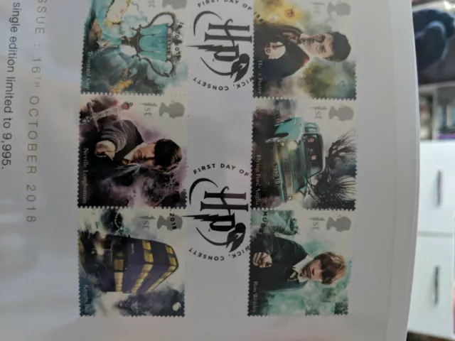 Ensemble De Timbres Harry Potter Gb2018 D'occasion 2