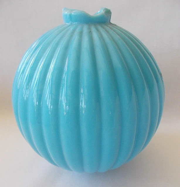 Old Robin Egg Blue Barnett Pleated  Ball