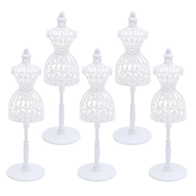 15 Pcs Puppe Schneiderpuppe Halterung Spielzeug Kleiderständer