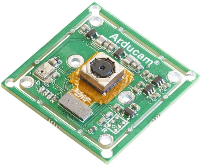 Arducam 4K 8MP IMX219 Autofocus USB Camera Module met Metalen Case, 1080P Mini UVC USB2.0 Video Webcam met Microfoon, 3.3ft/1m Kabel voor Computer, Laptop, Raspberry Pi, Jetson Nano