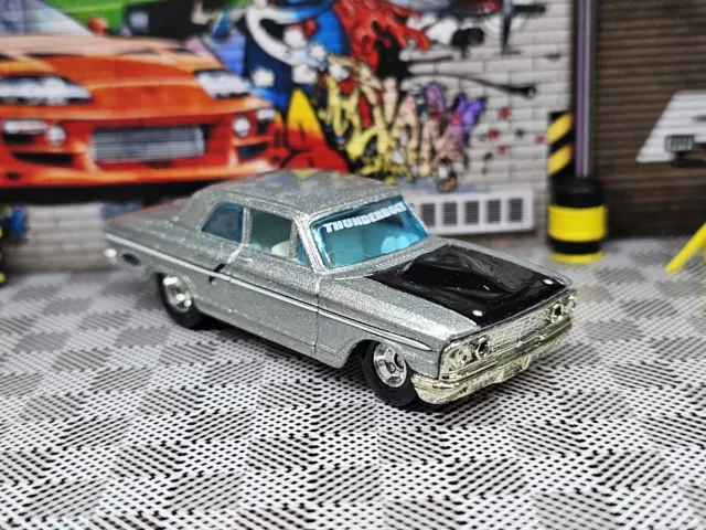 Hot Wheels Treasure Hunt Classic Ford Fairlane Thunderbolt Silver #005 Loose Rr Hot Wheels Treasure Hunt Classic Ford Fairlane Thunderbolt Silver #005 Loose Rr