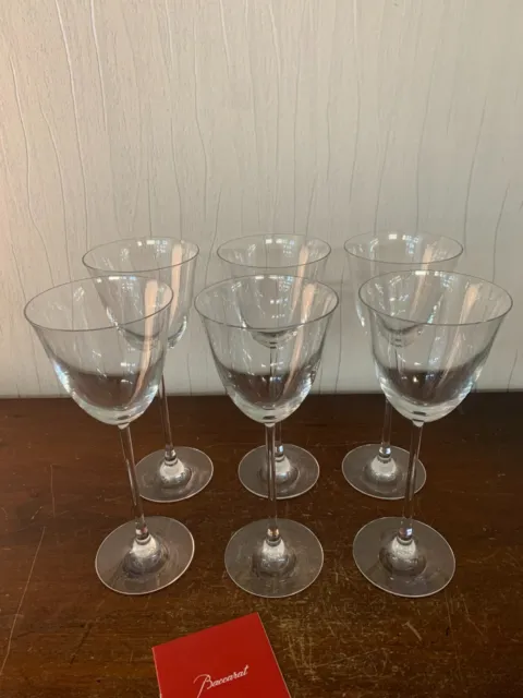 19 verres à eau modèle Filao en cristal de Baccarat (prix à la pièce)