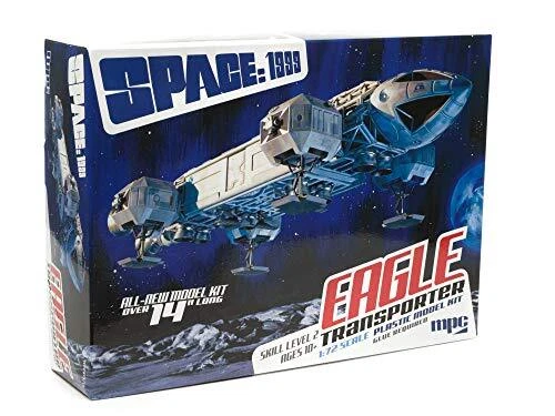MPC Space '99 Eagle Transporter 172 Scale 14"L Replica Model Kit