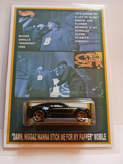 The Notorious Big "The Show" 1995 Hip Hop Movie Custom Hot Wheels The Notorious Big "The Show" 1995 Hip Hop Movie Custom Hot Wheels
