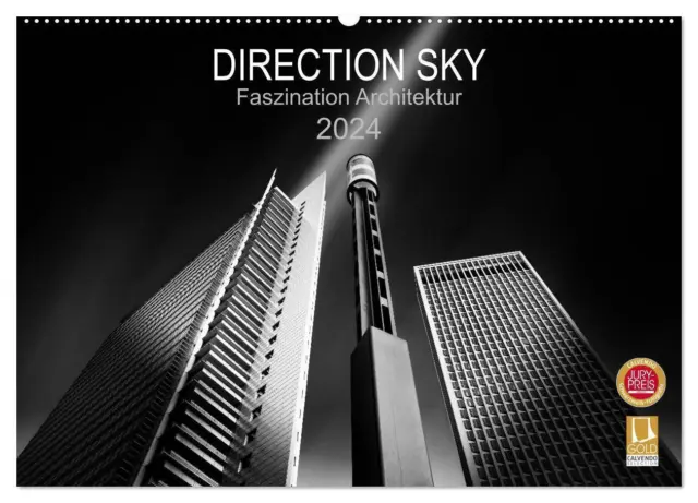 Direction Sky - Faszination Architektur 2024 (Wandkalender 2024 DIN A2 quer),...
