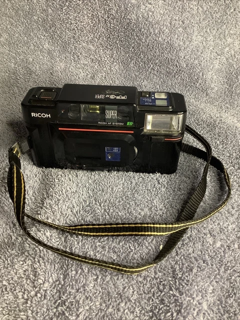 Ricoh FF-3D AF Super Point and Shoot 35mm Film Camera Tested Works