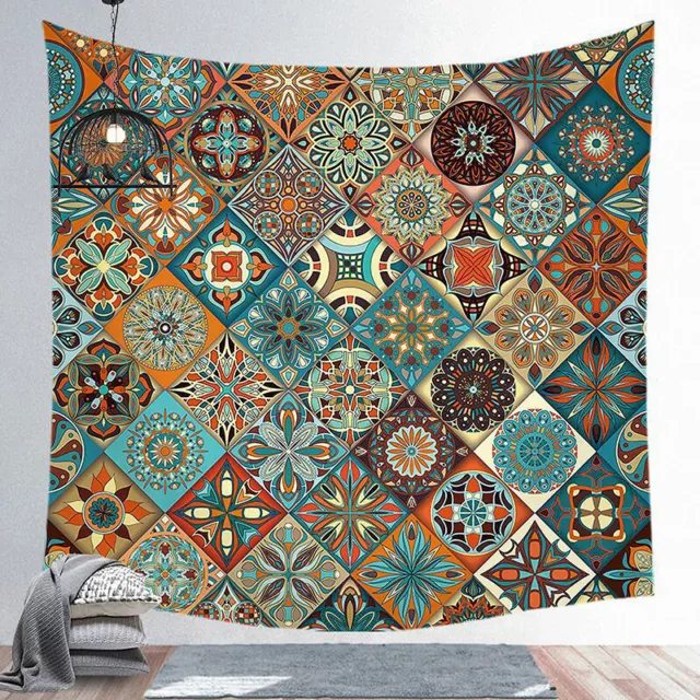 Indian Tapestry Wall Hanging Mandala Hippie Gypsy Bedspread Throw Bohemian Decor