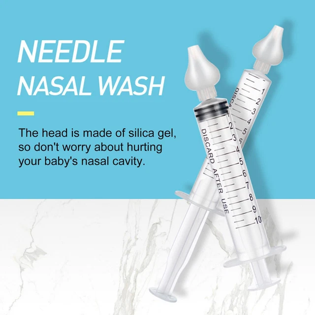10ML Baby Cleaner Nasal Aspirator Nursing Children's N3 Syringe Nasal Nose D5C3