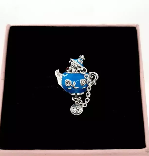 GENUINE PANDORA x DISNEY Alice in Wonderland Teapot Charm 799345C01