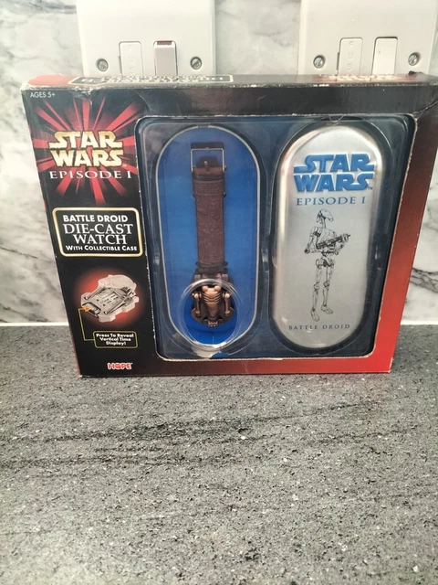 STAR WARS - EPISODE-1 - Battle Droid Die-Cast Watch