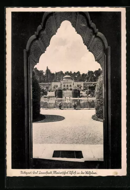 Stuttgart, Cannstatt, Anlagen am Schloss in der Wilhelma, Ansichtskarte 1943