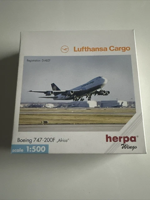 Avión A Escala Boeing 747-8 Lufthansa-herpa Alemán-esc 1/200