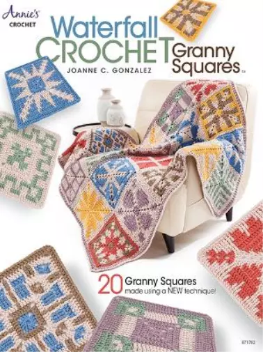 Joanne C. Gonzalez Waterfall Crochet Granny Squares (Poche)