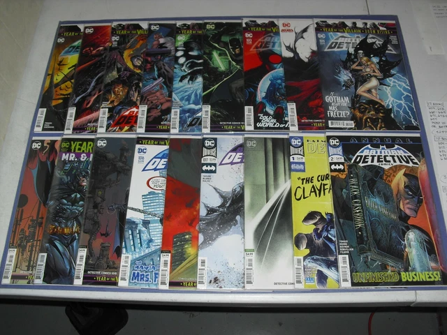 Lot 18 Detective Comics run 1010-1017 1st print & variant VF/NM 2019! 1012 1013