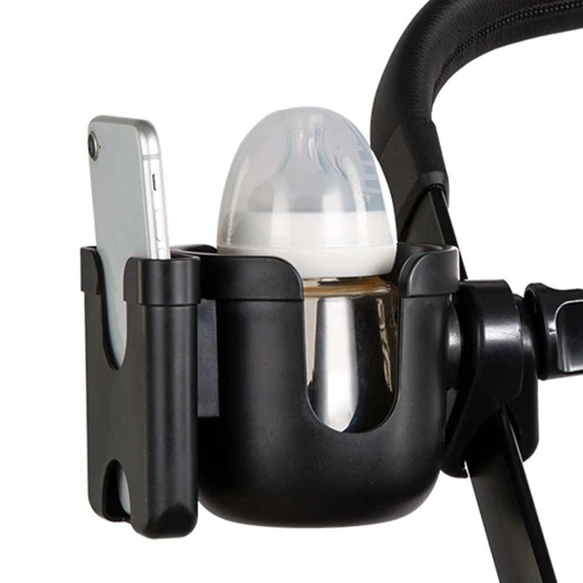 Soporte para biberones Soporte para teléfono móvil Cochecito Portavasos Cochecito para bebé Accesorios