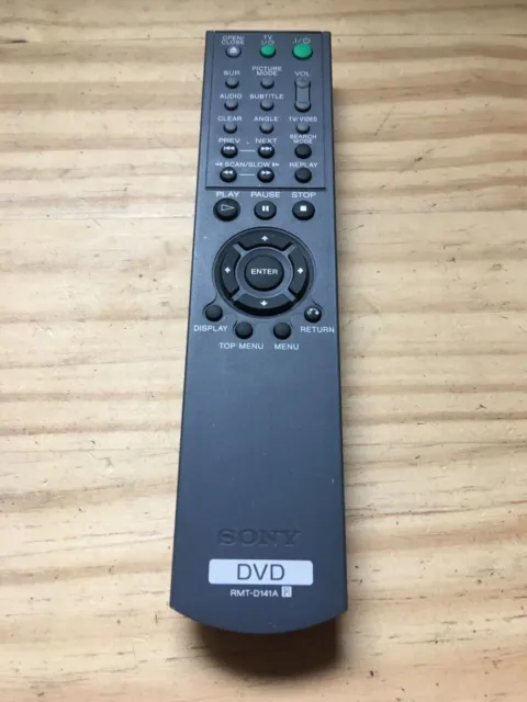 Genuine SONY RMT-D141A DVD CD Player Remote Control for DVPNS325 DVP-NS325/B