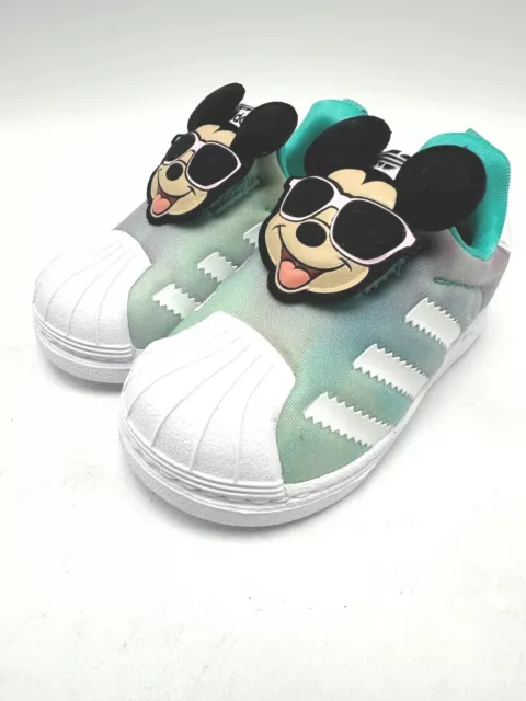 ADIDAS Disney x Superstar 360 I 'Mickey Mouse' GY9151 Toddler shoes 5K-9K